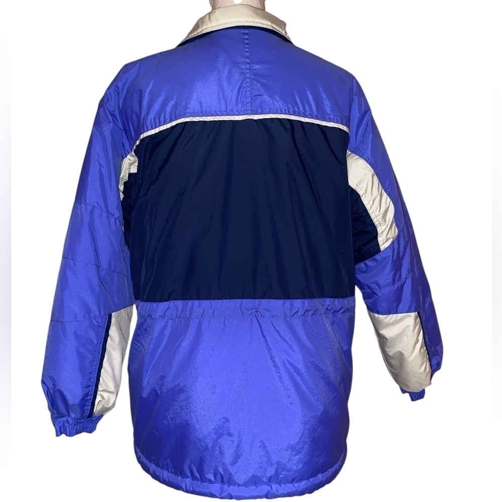 Vintage COLUMBIA Cold Weather Ski Coat Outerwear NVY, BLU, KHK SZ 14/16 - Picture 2 of 9